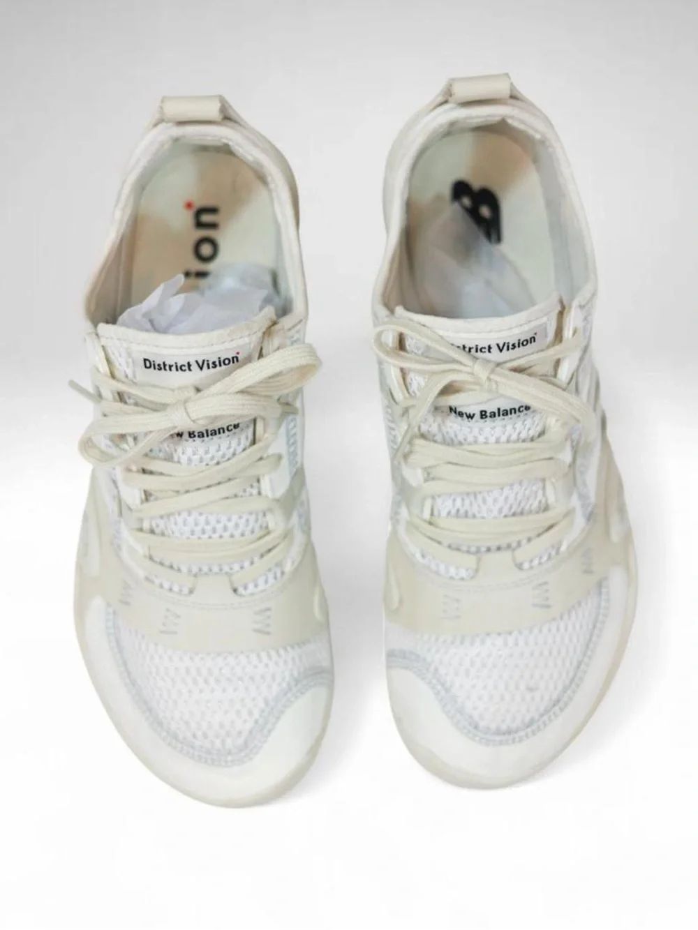 District Vision x New Balance MT100 Cloud Dancer Sneakers Men 8 Women 9.5
